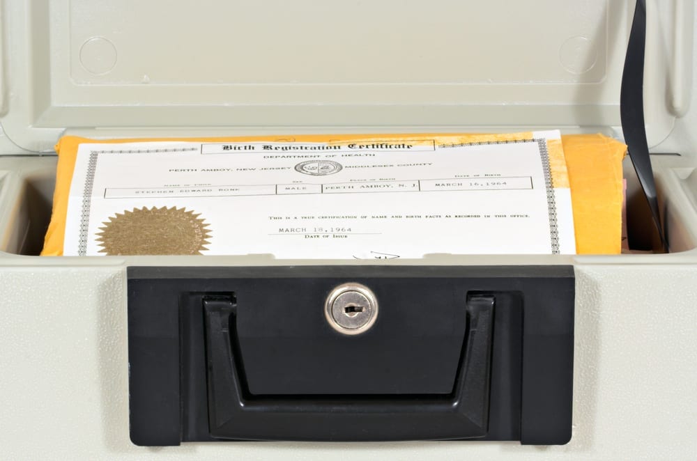 Protecting Important Documents Protect Documents from Water and Fires