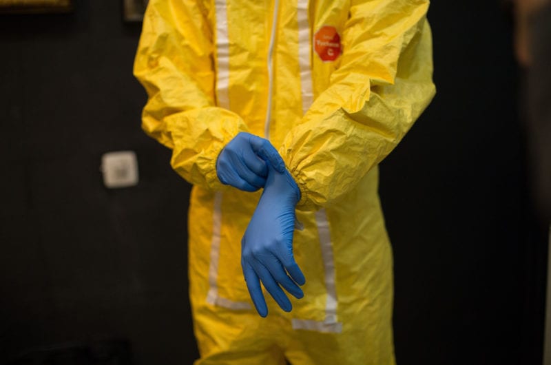 biohazard cleanup - safe cleanup for blood spills, infectious diseases and other dangerous hazards