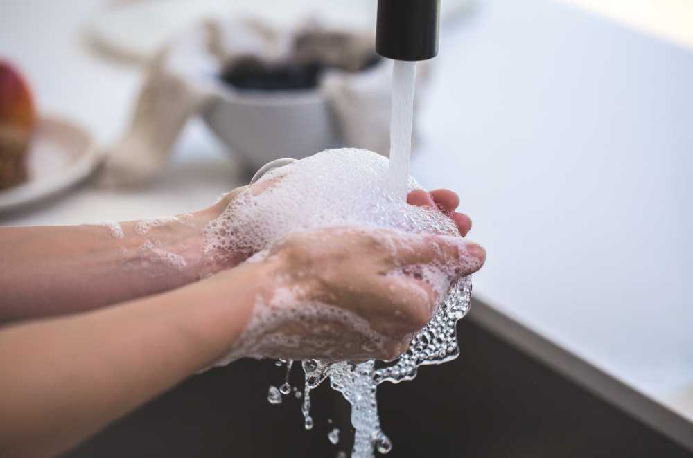 coronavirus disinfection - washing your hands is the most effective way to stay healthy